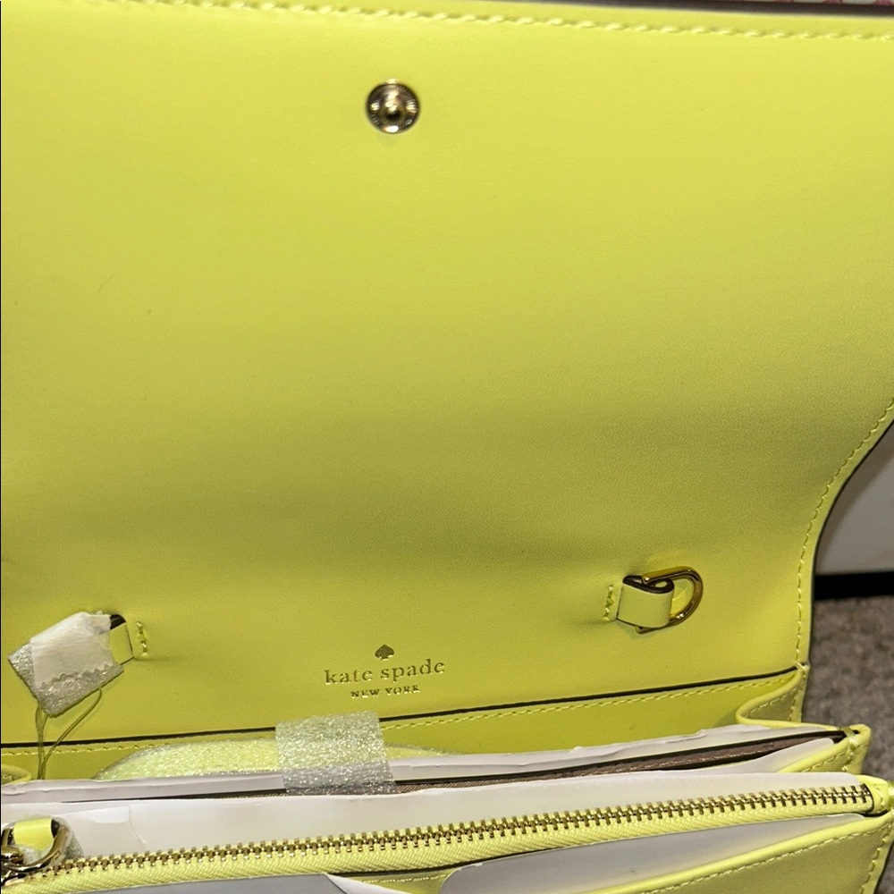 Kate Spade Lemon Yellow Crossbody Bag - Picture 7 of 16